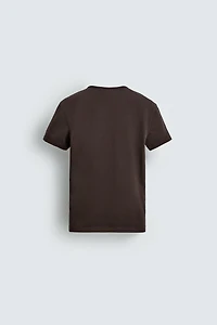 SLIM FIT HENLEY T-SHIRT