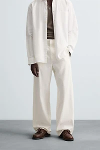 COTTON HEMP CHINO PANTS