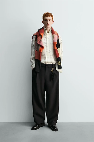 CHEMISE EN SOIE - VISCOSE PERSONNAGES PETER PAN HARRY LAMBERT FOR ZARA