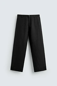 RELAXED FIT VISCOSE-HEMP PANTS