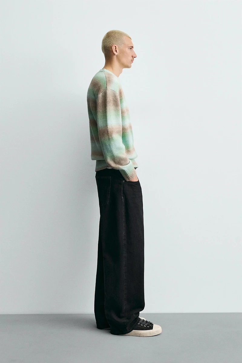 PULL RAYURES TEXTURÉ