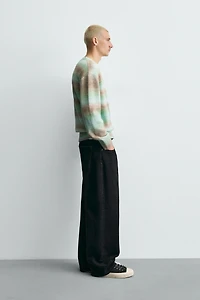 PULL RAYURES TEXTURÉ