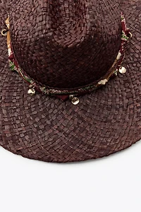 WOVEN COWBOY HAT