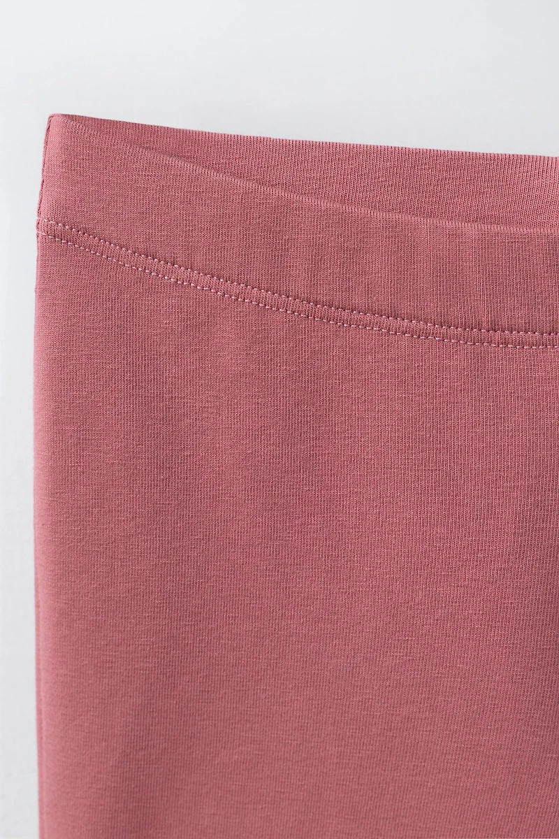 PLAIN SWEATSHIRT AND LEGGING SET
