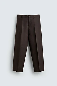 PANTALON DE COSTUME 100% LIN