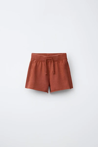 WASHED EFFECT JOGGING SHORTS