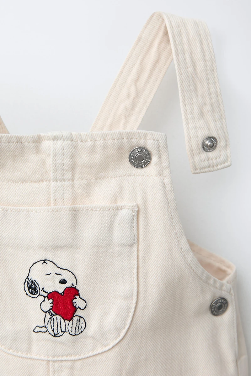 SALOPETTE LONGUE EN SERGÉ SNOOPY PEANUTS™