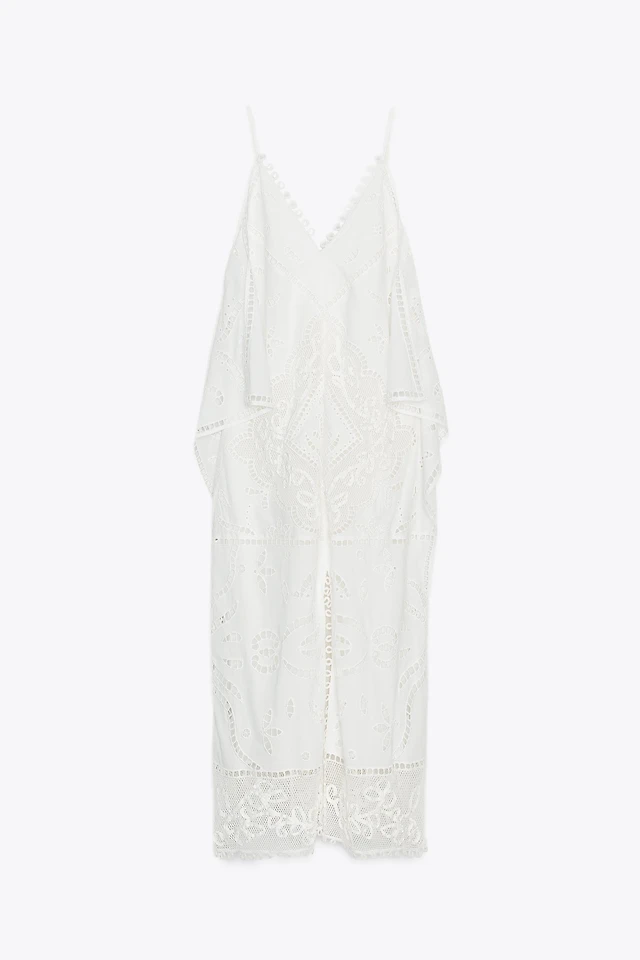 Zara EMBROIDERED DRESS ZW COLLECTION at Mall of America in Bloomington, MN