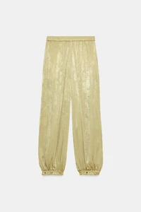 ELASTIC WAISTBAND BLOOMER PANTS