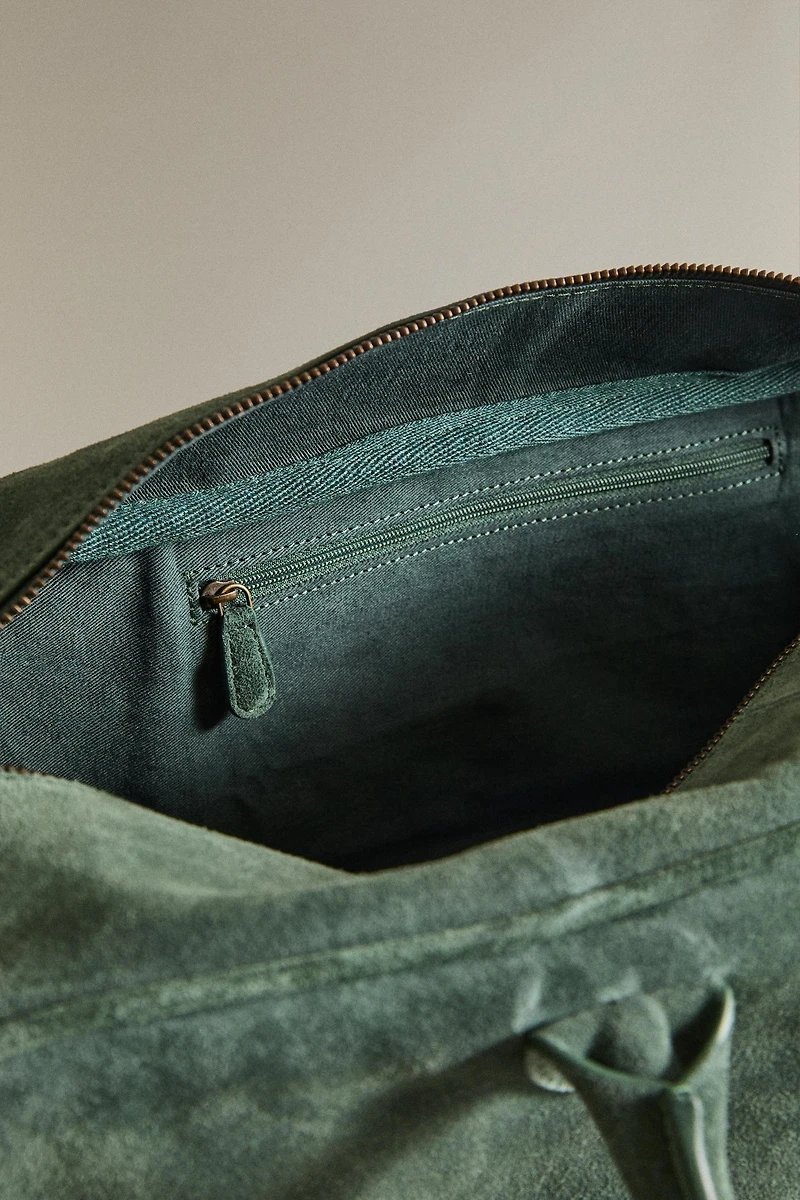 SPLIT LEATHER BAG