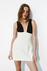 ROBE COURTE BIMATIÈRE