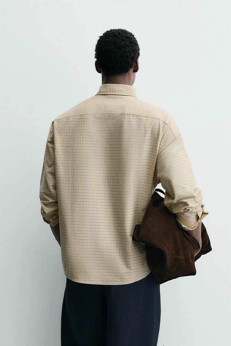 OVERSIZED FIT OXFORD SHIRT