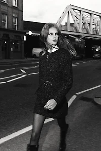 VESTE STRUCTURÉE AVEC CEINTURE