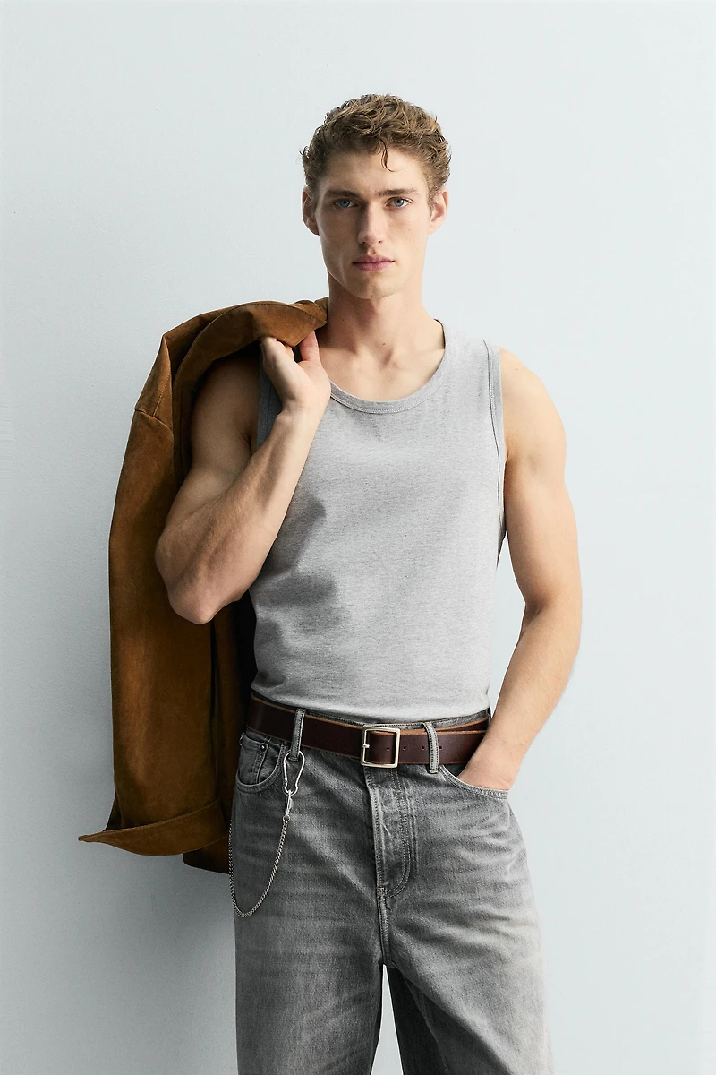LIMITED EDITION TANK TOP WITH BINDING