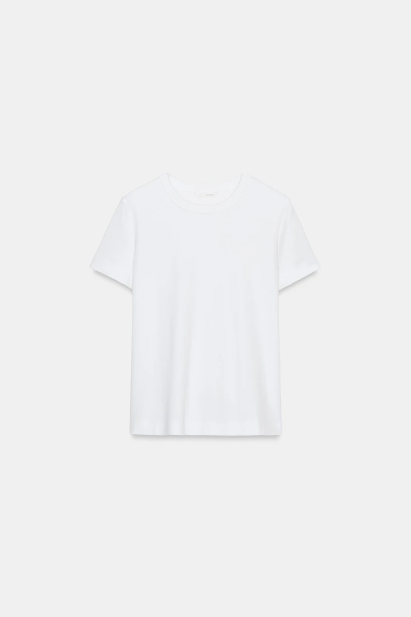 T-SHIRT INTERLOCK À MANCHES COURTES