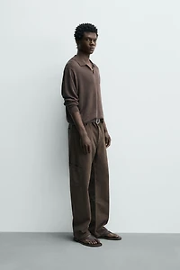 STRAIGHT FIT CARGO PANTS