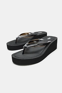 SANDALES À PLATEFORME
