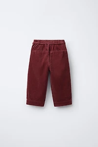 CORDUROY BAGGY PANTS