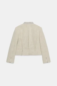 PLEATED BLAZER ZW COLLECTION