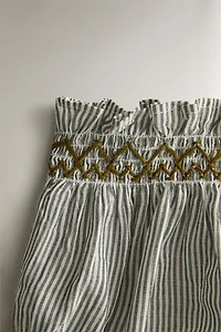 STRIPED BABY BLOOMERS