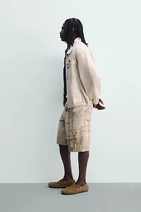 BLOUSON COUPE DÉCONTRACTÉE AVEC PIÈCES