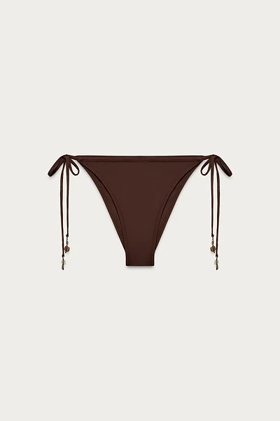 SHELL TIE BIKINI BOTTOMS MARISA BERENSON X ZARA