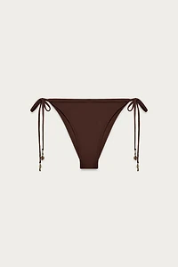 SHELL TIE BIKINI BOTTOMS MARISA BERENSON X ZARA