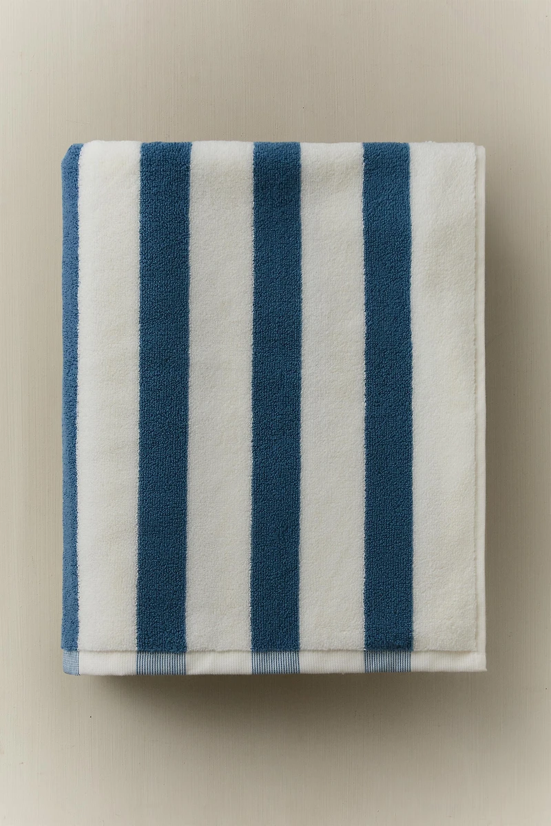 SERVIETTE DE BAIN RAYURES LARGES