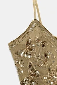 EMBROIDERED CAMISOLE