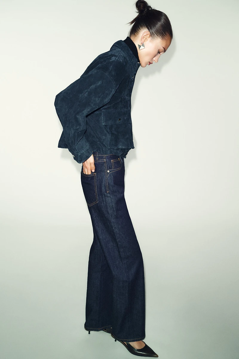 Z.03 HIGH-WAIST STRAIGHT LONG LENGTH JEANS