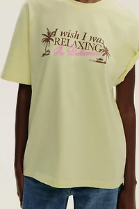 TEXT PRINT T-SHIRT