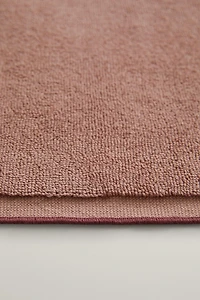 OVERLOCK COTTON BATH MAT