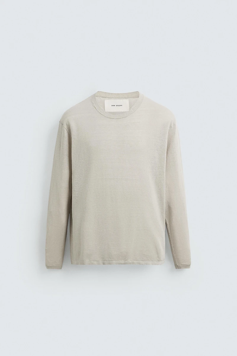 LIGHTWEIGHT 100% HEMP SWEATER