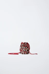 BEADED CROSSBODY BAG