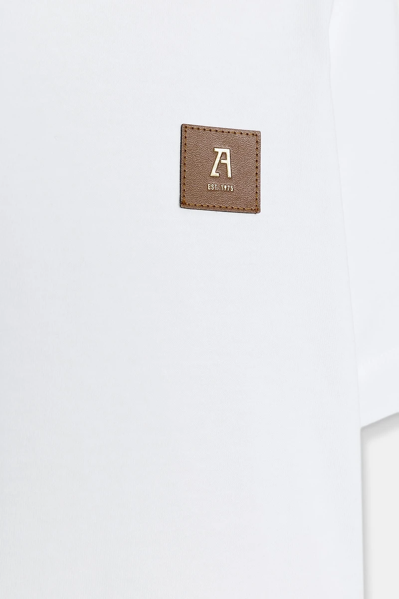 SHORT SLEEVE T-SHIRT WITH LABEL