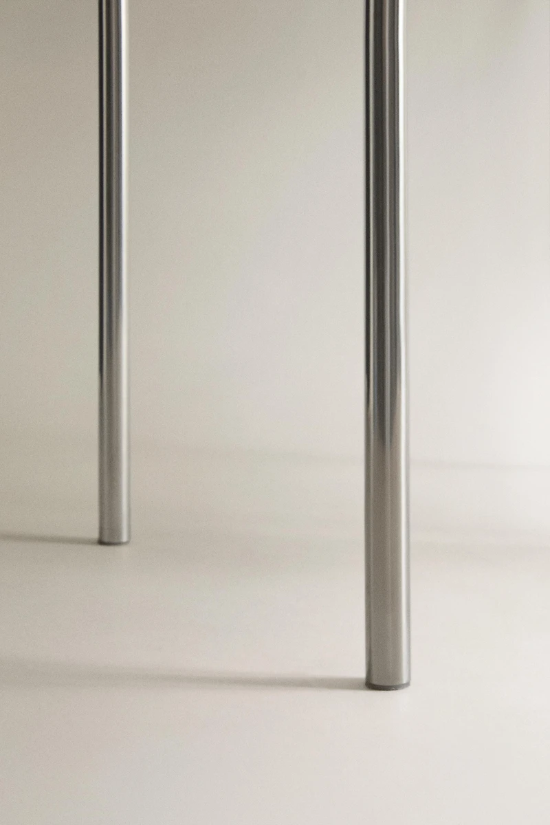 TABOURET EN ACIER INOXYDABLE