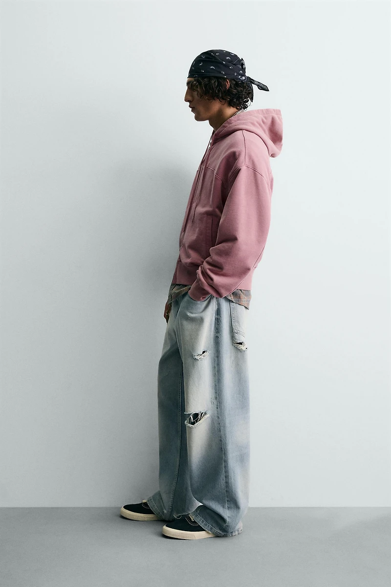 SWEAT BOXY FIT LAVÉ