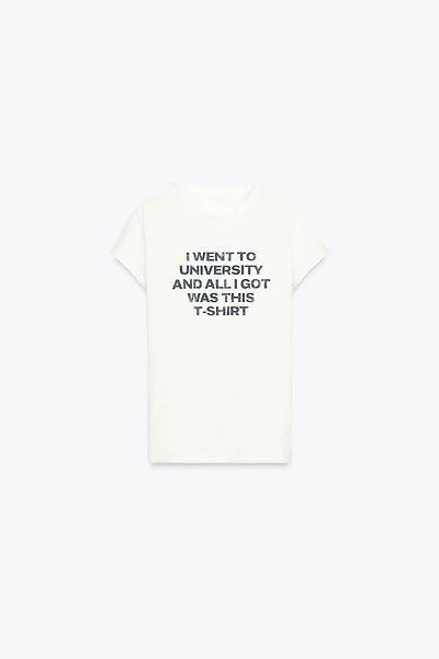 RUSTIC TEXT T-SHIRT
