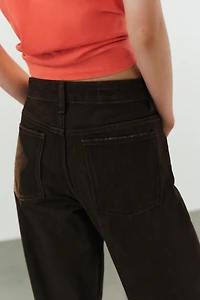 TRF FOLDED LOW-RISE JEANS