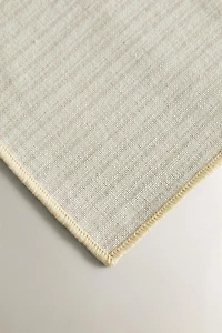 PACK OF STRIPED OVERLOCK NAPKINS (PACK OF 2)