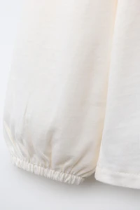 STRIPED COLLAR T-SHIRT