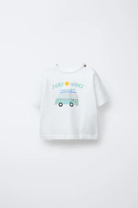 SURF PRINT T-SHIRT