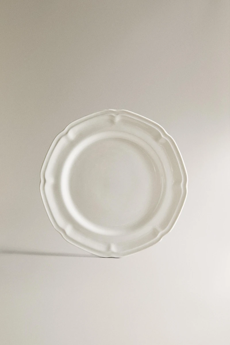 ASSIETTE PLATE PORCELAINE