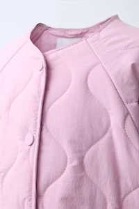 BLOUSON MATELASSÉ CŒURS