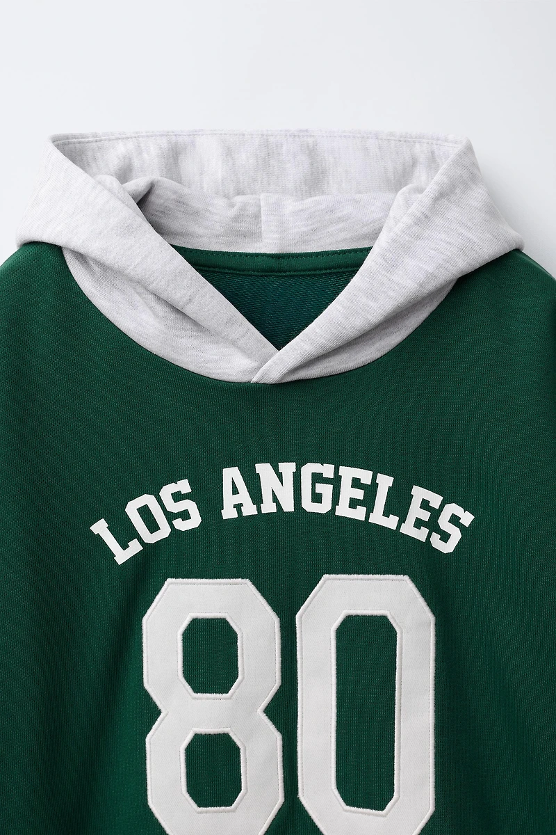 SWEAT À CAPUCHE JOGGING