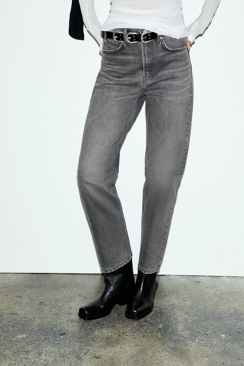 TRF MOM FIT HIGH WAIST JEANS