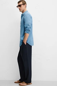 RELAXED FIT LYOCELL PANTS