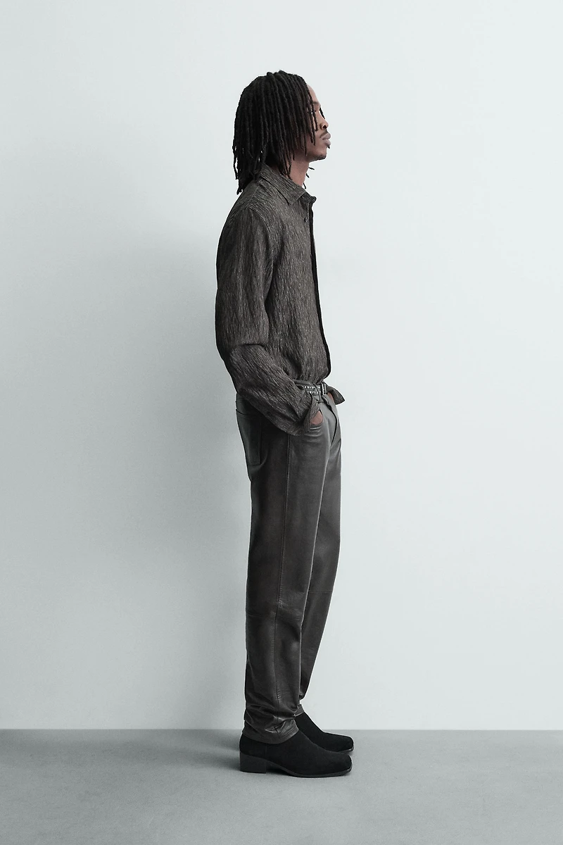 CHEMISE FLUIDE EN JACQUARD