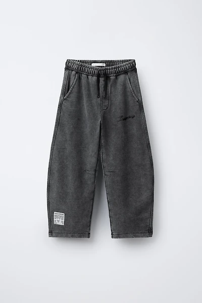 OVERSIZE WASHED EFFECT PANTS