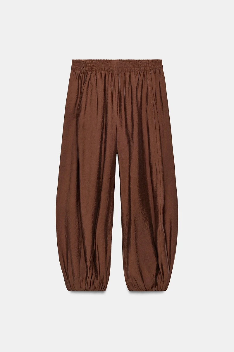 VOLUMINOUS BLOOMER PANTS